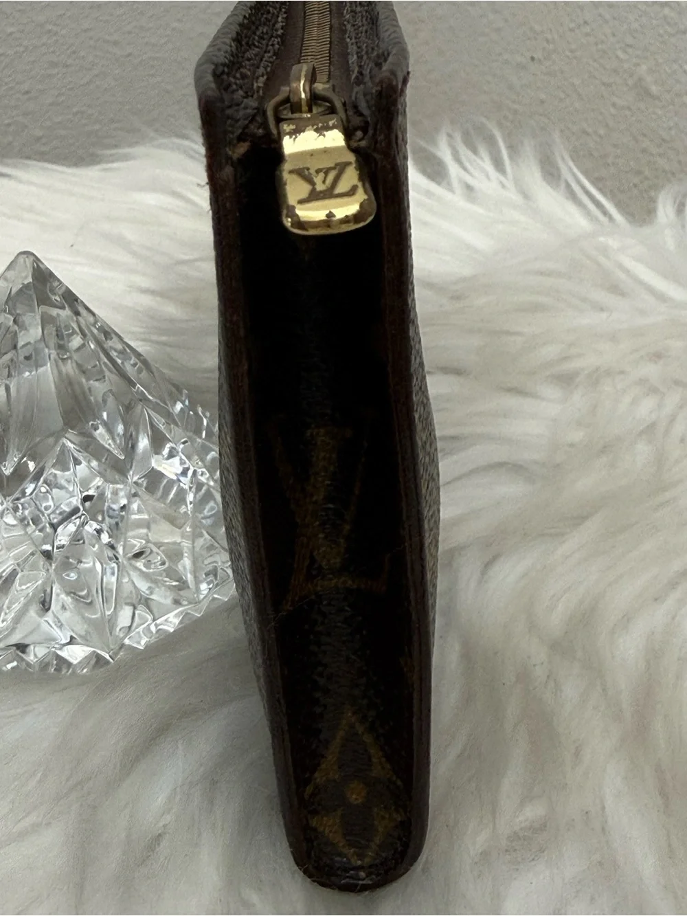 LOUIS VUITTON Monogram Bucket Pouch PM